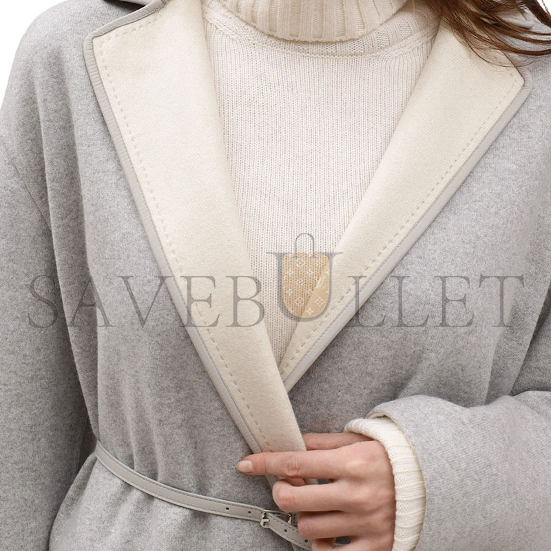L0r0 P1ana jimi jacket baby cashmere sirius melange gray faf8083